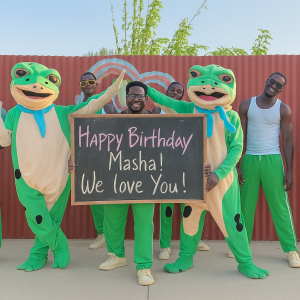 Hoppy Surprise- The lucky Frogs