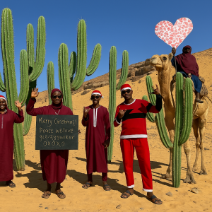 Desert Christmas Surprise